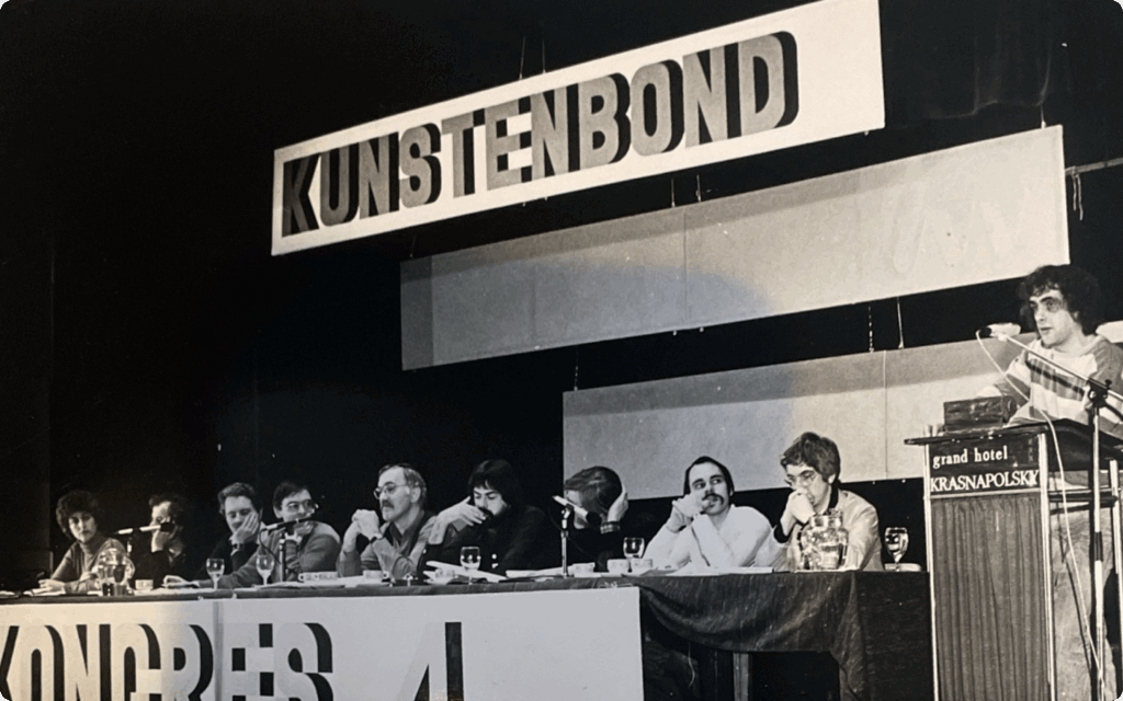 Kunstenbond archief foto uit het verleden